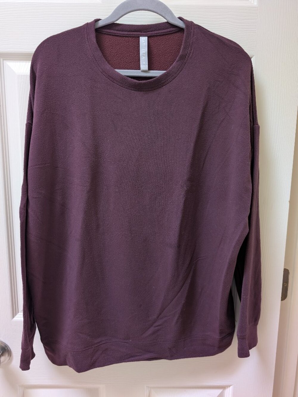 Burgundy Athleta Coastal Luxe Sweater